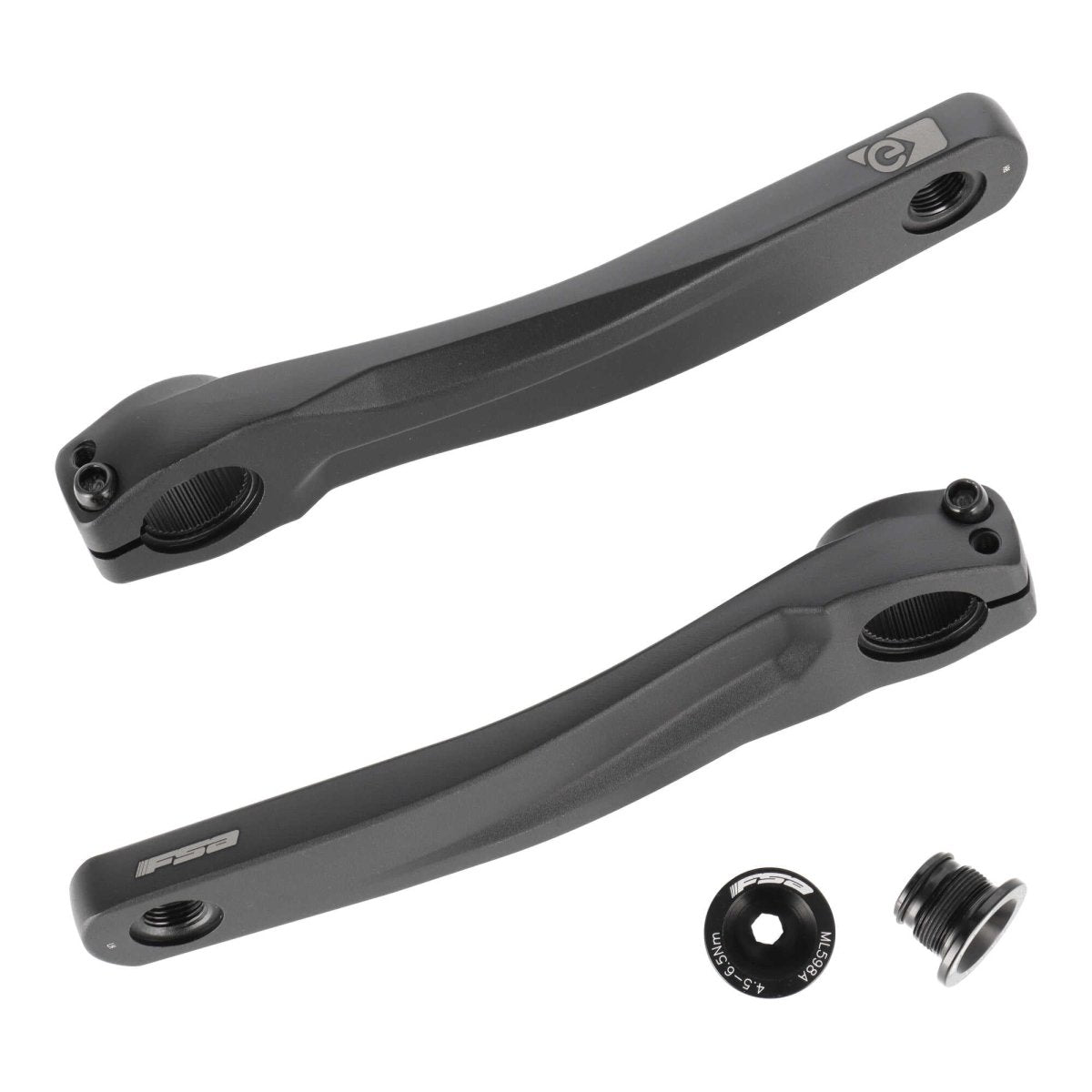 FSA Kurbelarme CK - 752 für Shimano EP800 E - Bike Motor 165 mm schwarz - RAAAD.de