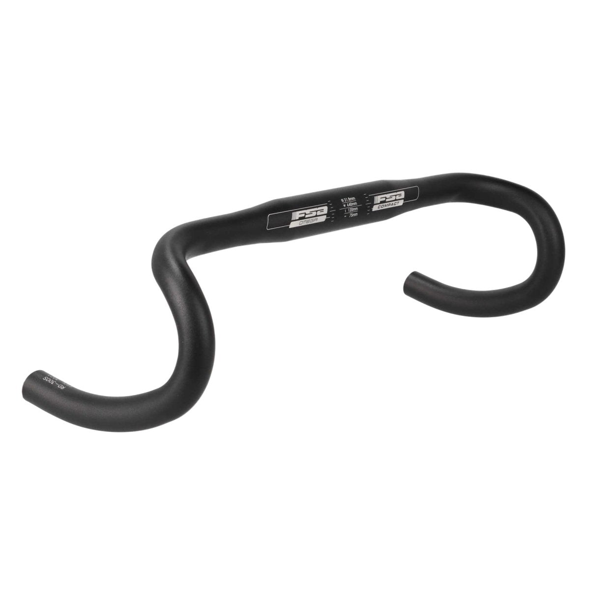 FSA Omega Compact Rennradlenker 440 mm | Alu | 31,8 mm Klemmung | ergonomisch & leicht - RAAAD.de