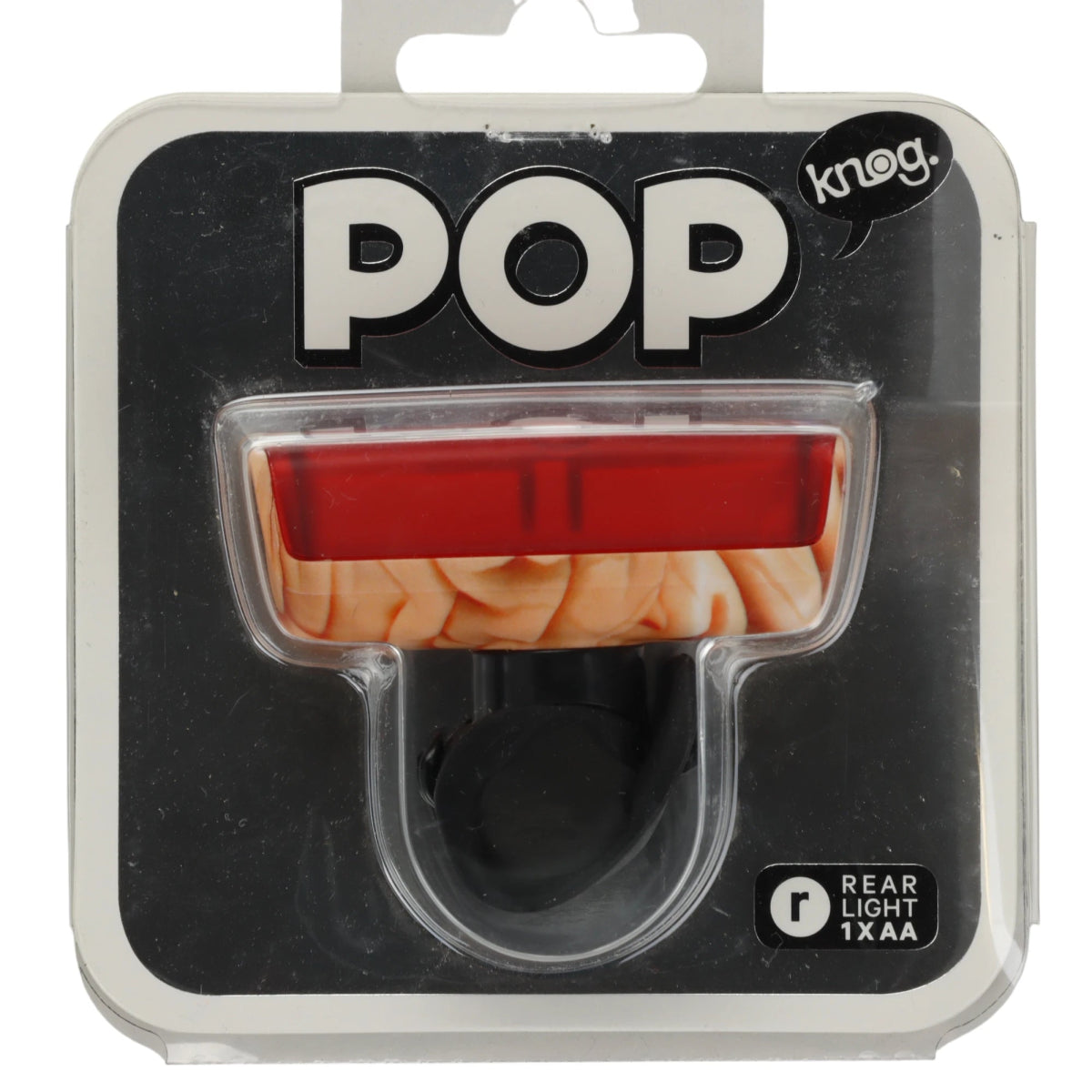 Knog POP Rücklicht Fahrrad Brain Rot - RAAAD.de