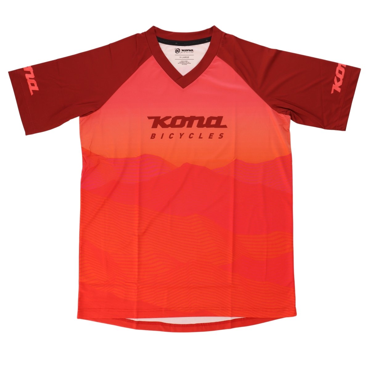 Kona Mountain | Jersey kurzarm Men | orange - rosa - rot - RAAAD.de