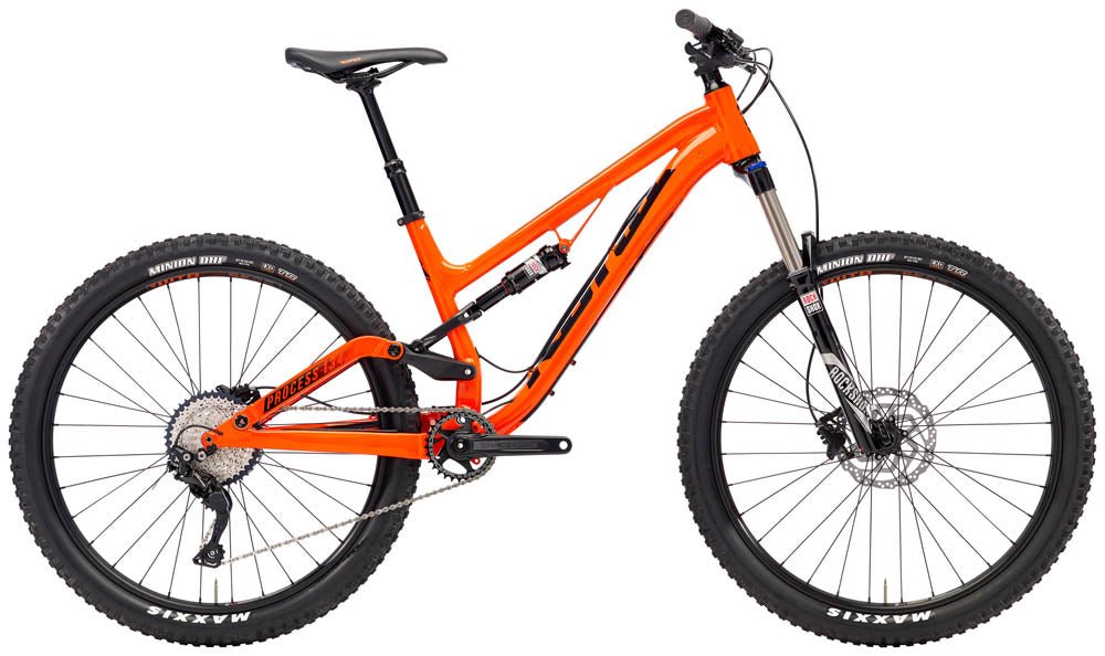Kona Process 134 AL Rahmen 27,5" orange | MTB Trail Fully 134 mm | Modell 2018 | Größe XS - RAAAD.de