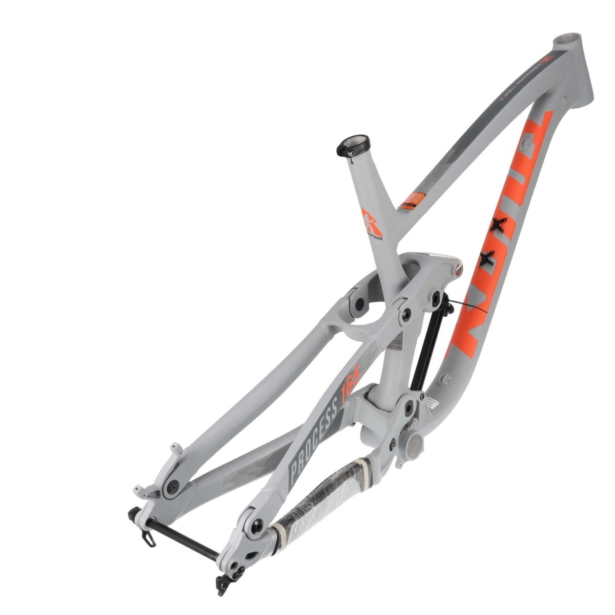 Kona Process 165 Rahmen 27,5" grau | MTB Enduro Fully 170 / 165 mm | Alu | Modell 2018 | Größe XL - RAAAD.de