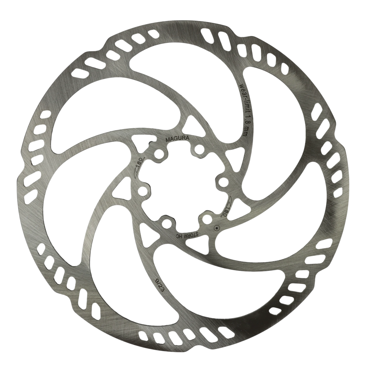Magura Bremsscheibe Storm HC 180 mm mit Sensormagnet (6 - Loch) - RAAAD.de