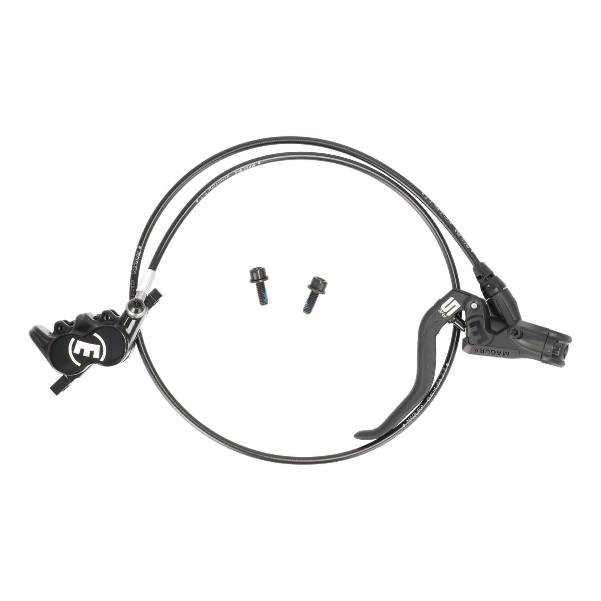 Magura MT5 Scheibenbremse Vorderrad 4 - Kolben inkl. Bremsbelägen (900 mm Leitung) - RAAAD.de