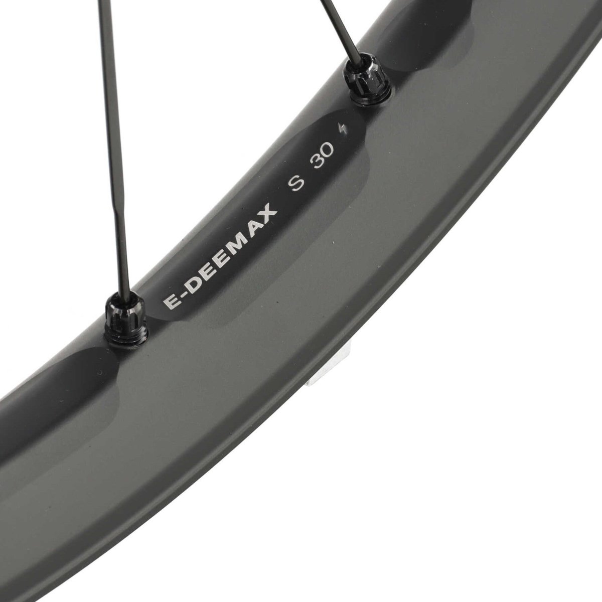 Mavic E - Deemax S 30 Vorderrad 29" | Boost 15x110 mm | 6 - Loch | E - MTB | Tubeless Ready | schwarz ohne Decals - RAAAD.de