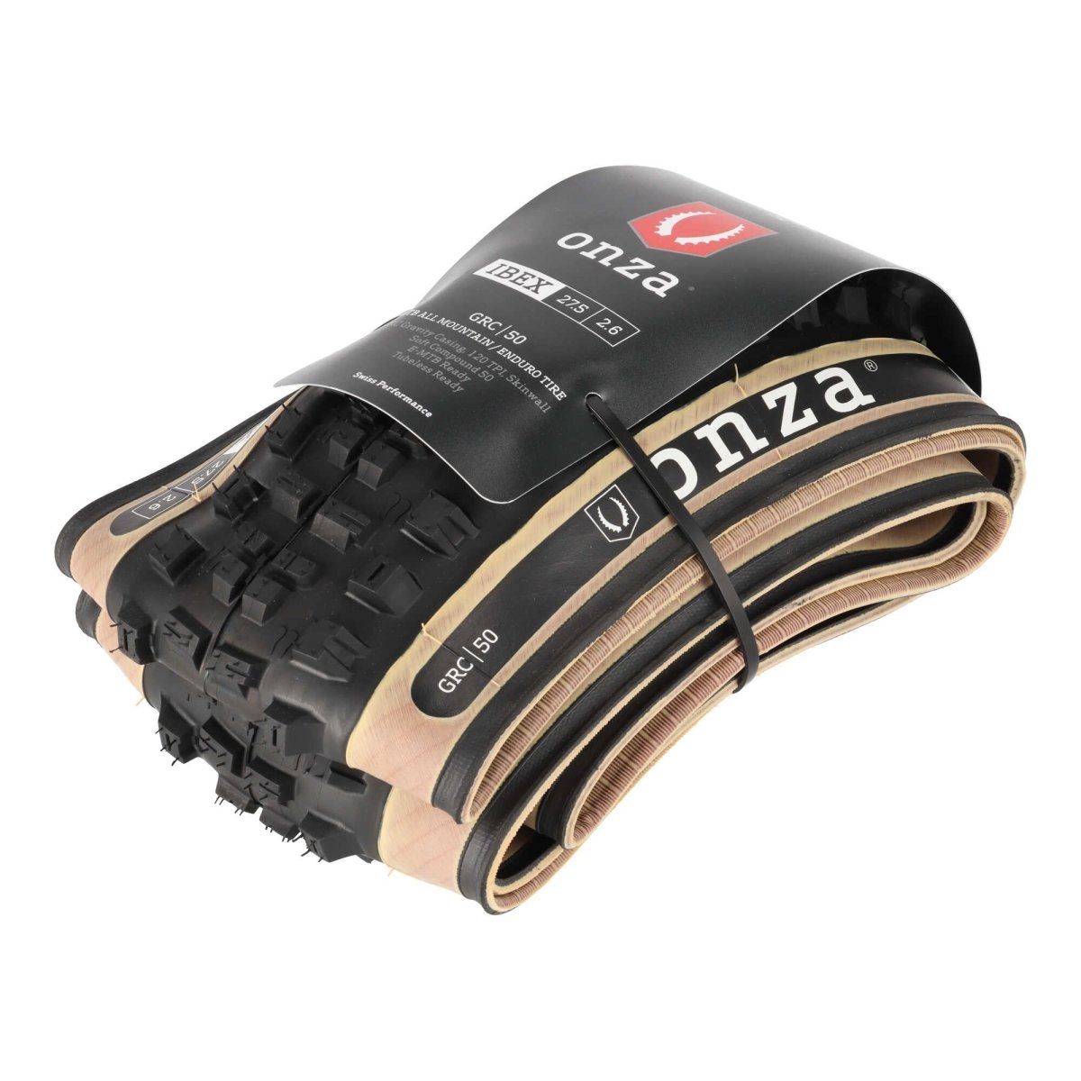 ONZA Ibex 27,5 x 2,60" MTB Reifen | GRC 120 TPI | Soft Compound 50 | Tubeless Ready | Skinwall - RAAAD.de