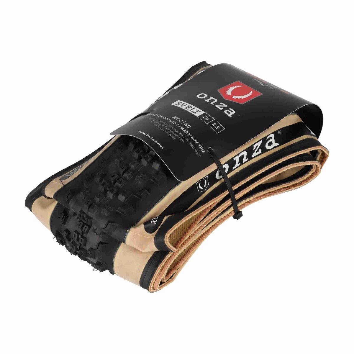 Onza Svelt 29 x 2,30" XCC 60TPI Medium Compound 60 Tubless Ready Faltreifen Skinwall - RAAAD.de