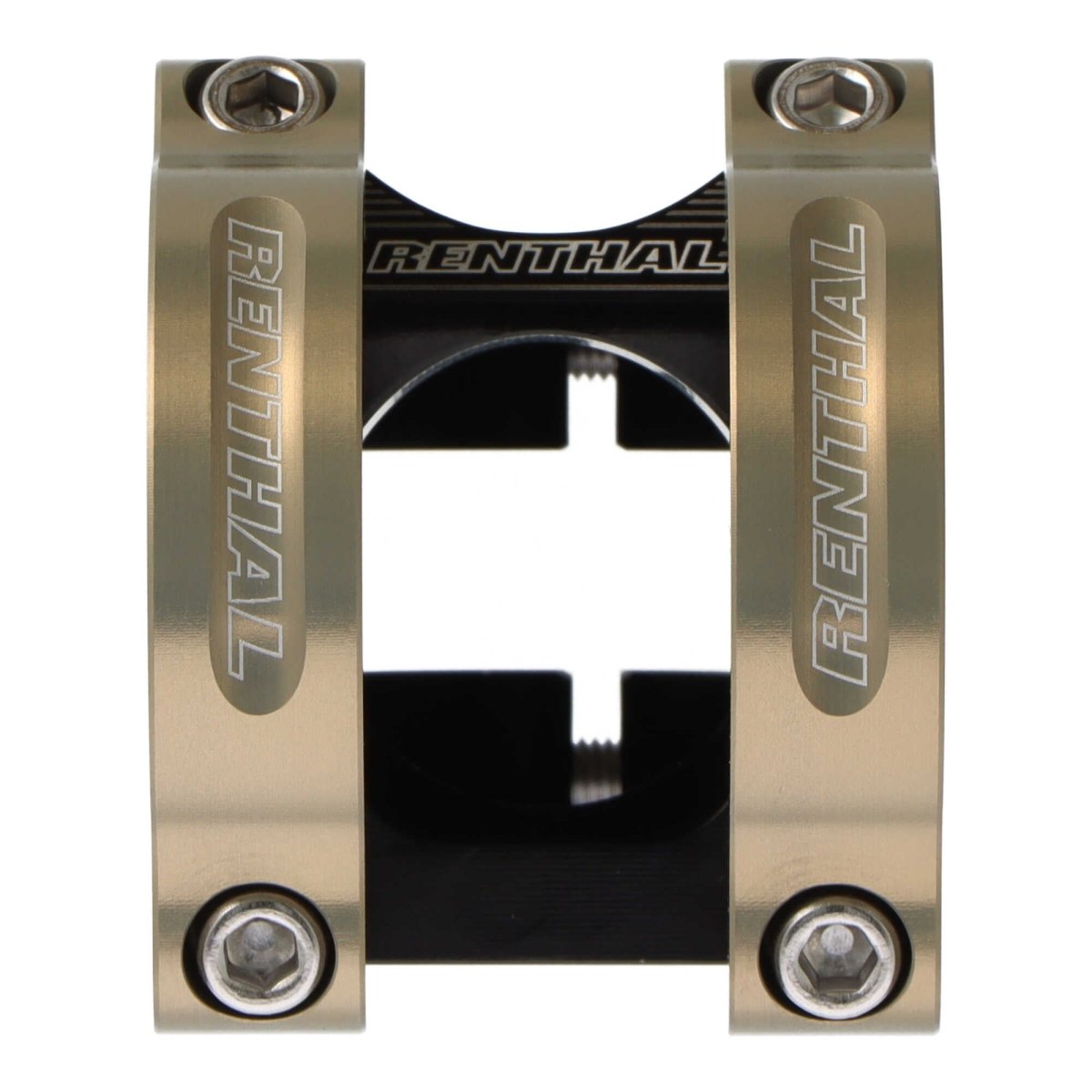 Renthal Apex Vorbau 35 mm | Länge 33 mm | +/ - 6° | gold/schwarz | Aluminium - RAAAD.de