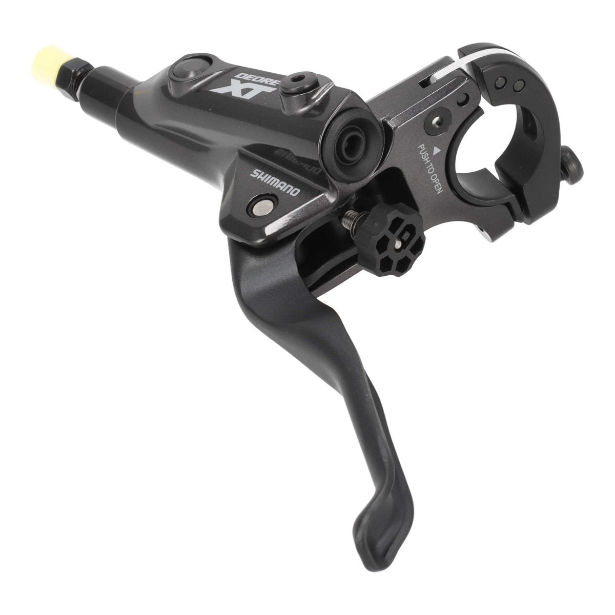 Shimano Deore XT BL - T8100/BR - M8120 Scheibenbremse Trekking vorne links | 4 - Kolben | 1000 mm Leitung | inkl. Beläge & 180 mm Adapter - RAAAD.de