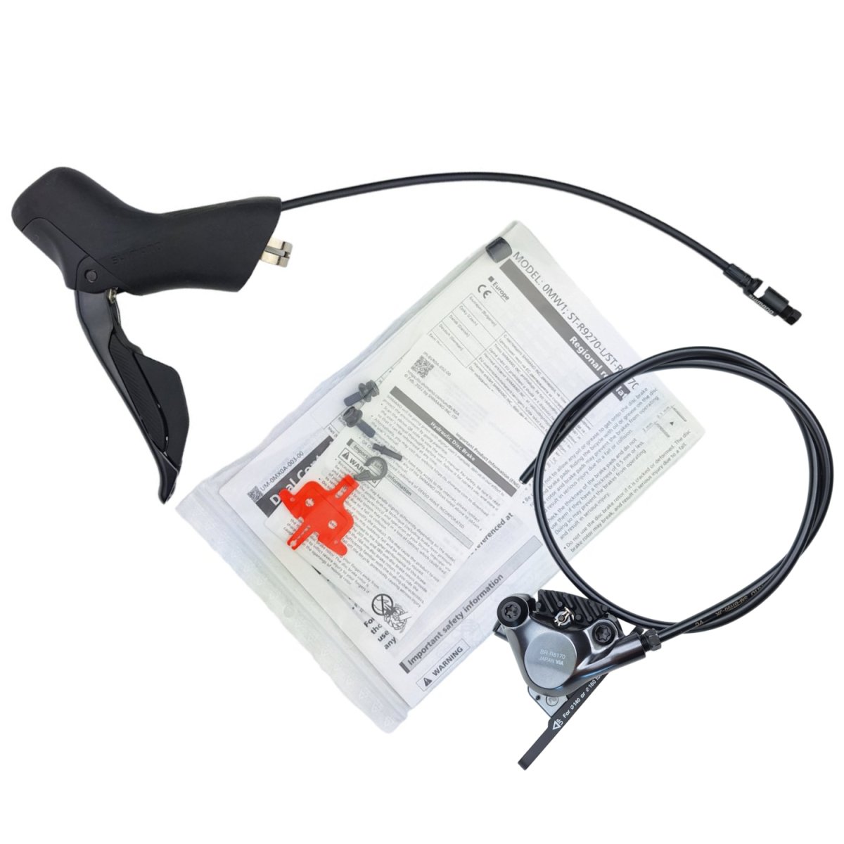 Shimano Ultegra Di2 ST-R8170/BR-R8170 Scheibenbremse vorne (2-fach) - RAAAD.de