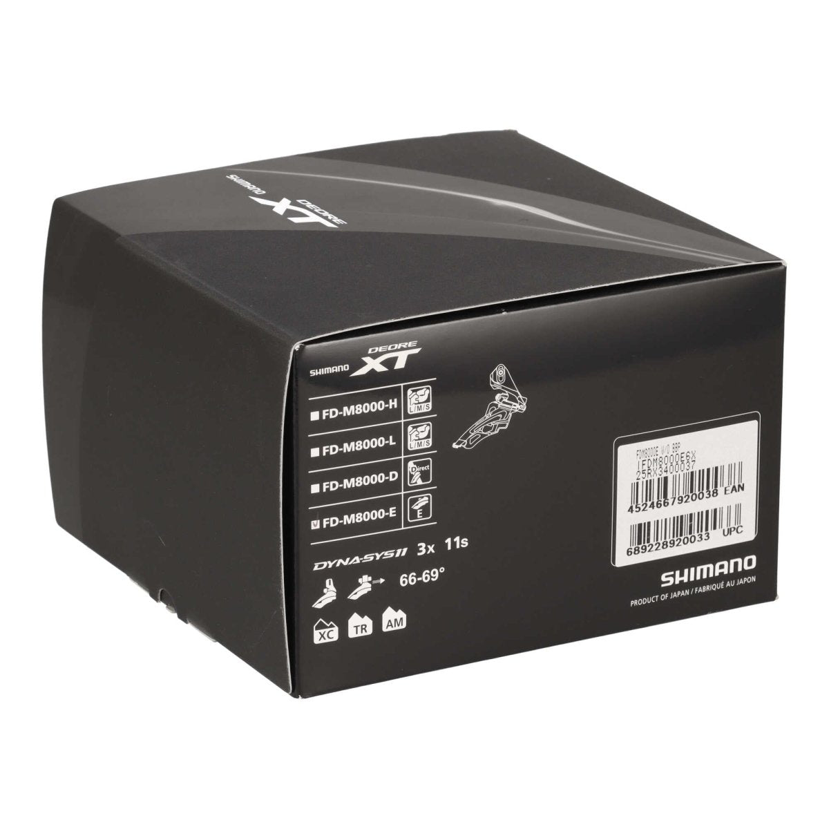 Shimano XT FD - M8000 - E Umwerfer 3x11 Direct Mount Low - RAAAD.de