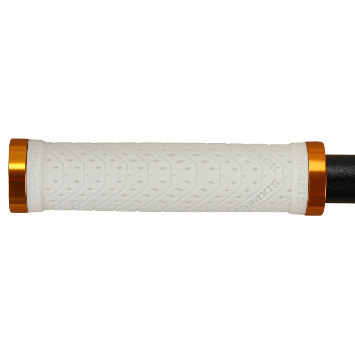 Sixpack Griffe K - Trix Mountainbike Paar Weiß Gold Lock - On - RAAAD.de