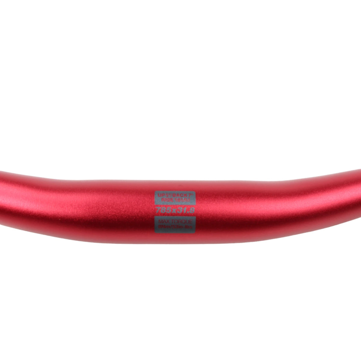 Sixpack Kamikaze Lenker 31.8 mm x 780 mm Rot 18 mm Rise - RAAAD.de