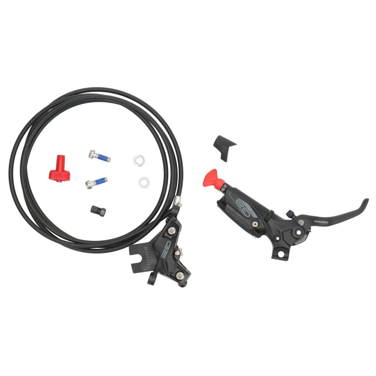 SRAM G2 RSC Scheibenbremse | 1800 mm Leitung | ohne MMX Lenkerklemme | 4 - Kolben - RAAAD.de