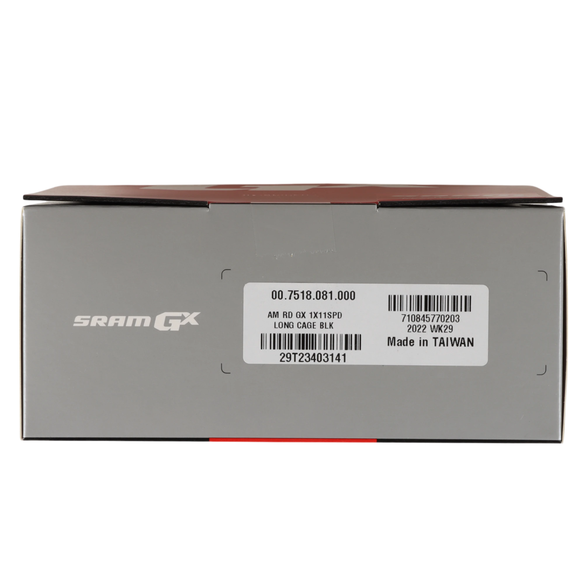 SRAM GX1 Schaltwerk 1x11 - fach Typ 2.1 Long Cage Schwarz X - Actuation - RAAAD.de