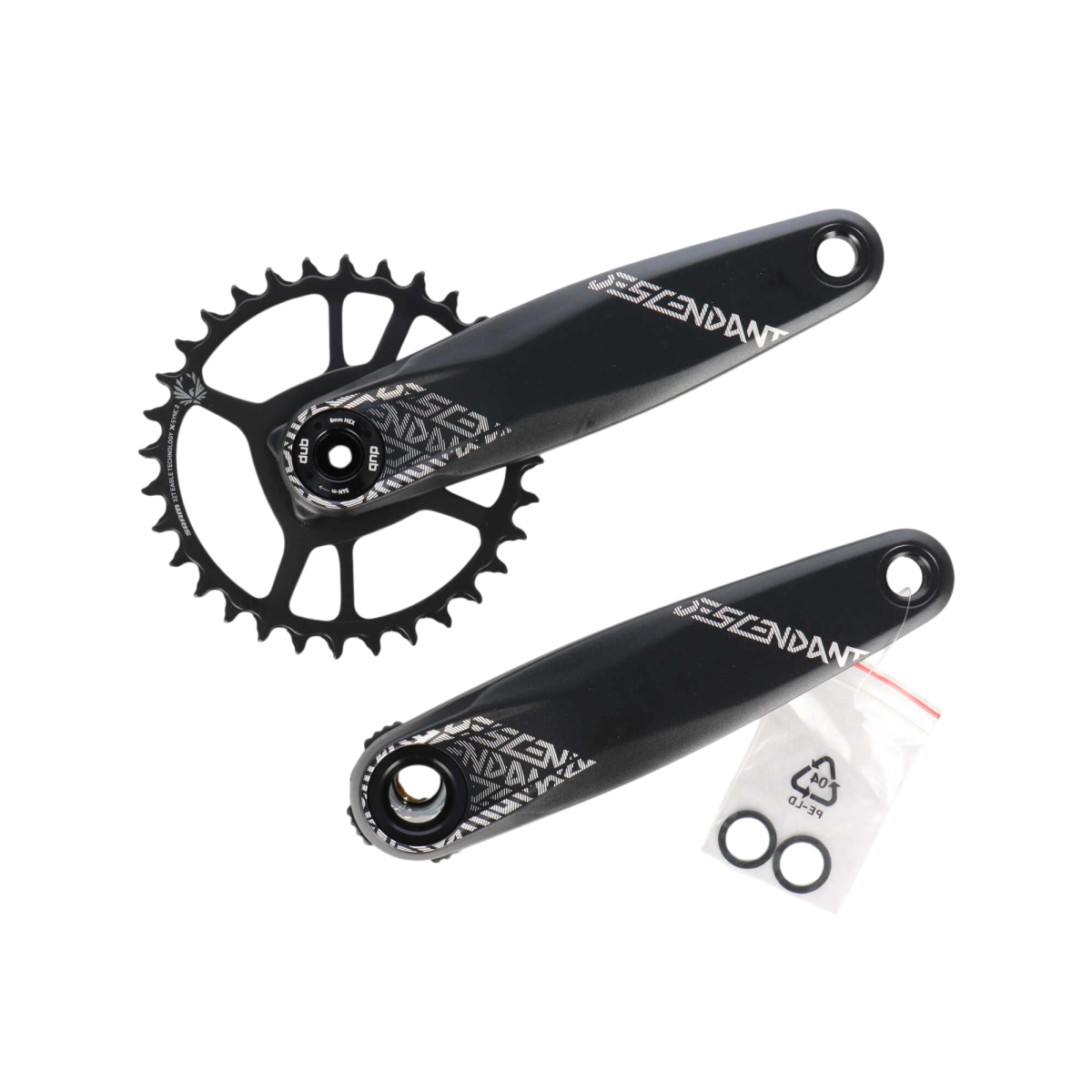 Truvativ Descendant 6K Eagle DUB Kurbel 175 mm 32 Zähne 148 mm Boost (1x12 - fach) - RAAAD.de