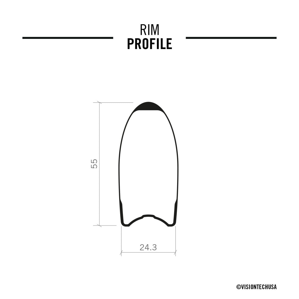 Vision Metron 55 SL Carbon Laufradsatz 28" | Felgenbremsen | Tubular Schlauchreifen | Shimano HG - RAAAD.de