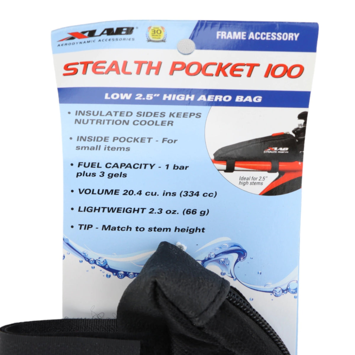 XLAB Stealth Pocket 100 Fahrradtasche Oberrohrtasche - RAAAD.de