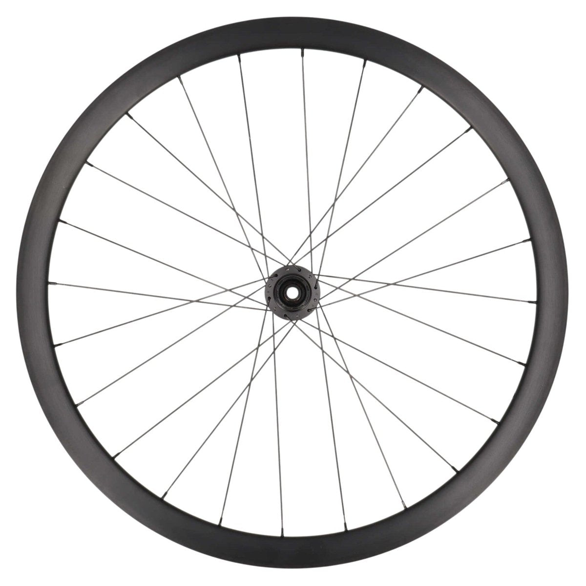 ZZYZX Alu Laufradsatz Disc | 28" Aero | 35 mm Felgenhöhe | Shimano HG Freilauf | Schwarz (B - Ware) - RAAAD.de