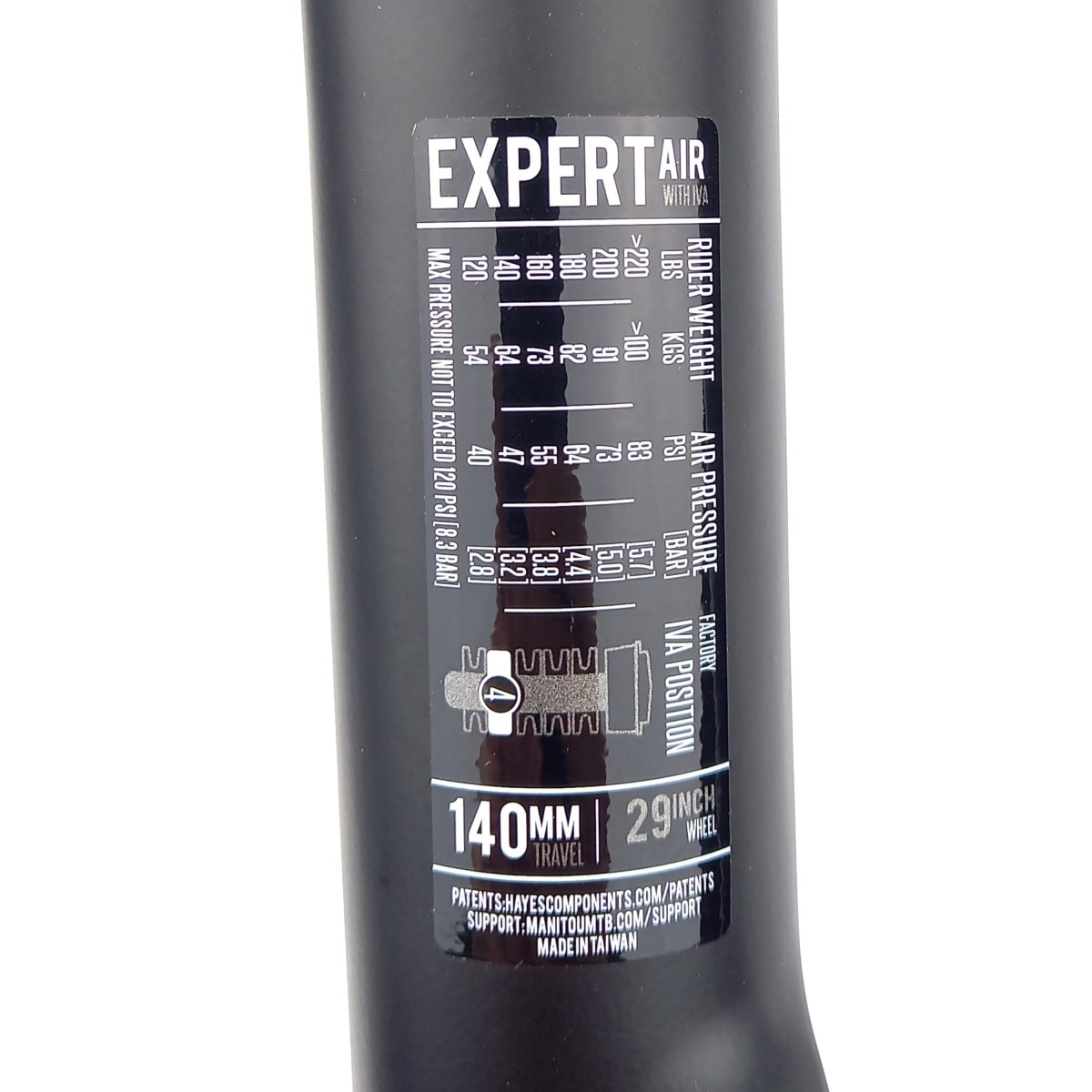 Manitou Federgabel MEZZER Expert 140 mm Boost 29 Zoll - RAAAD.de