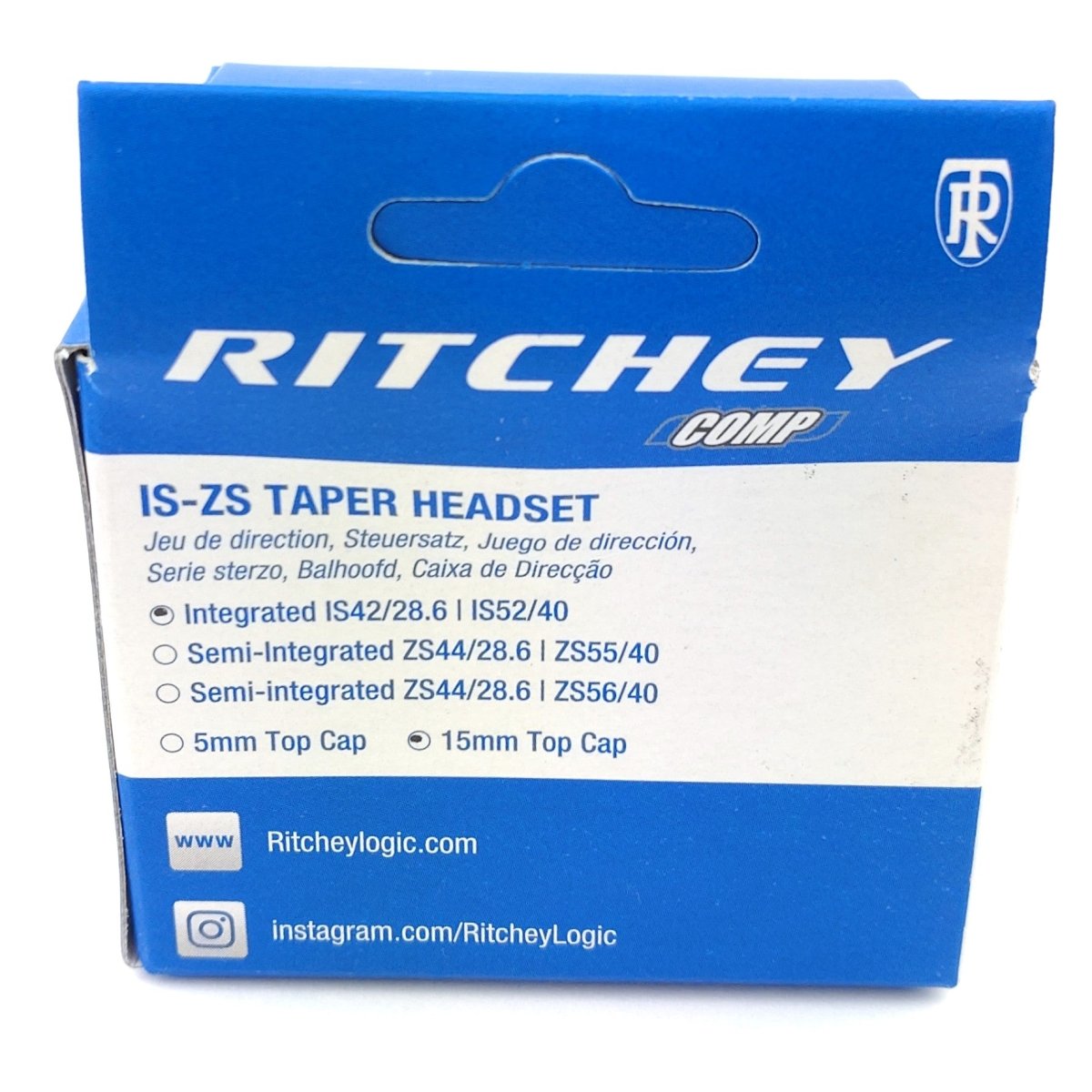 Ritchey Comp Steuersatz Drop - in Tapered Integrated IS42/28.6 - IS52/40 - RAAAD.de