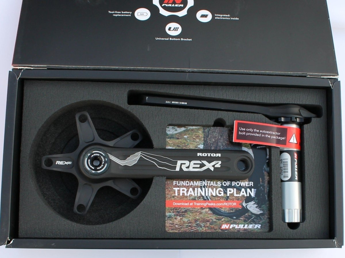 ROTOR INpower REX 2.2 Powermeter Kurbel MTB 170mm - RAAAD.de