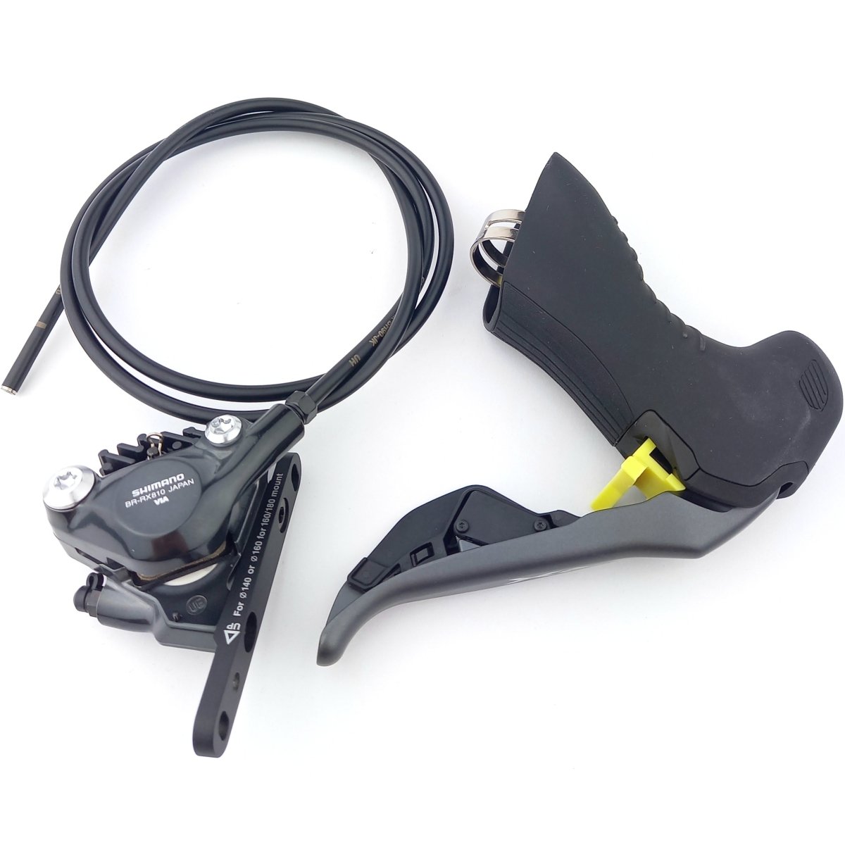 Shimano GRX Di2 ST-RX815 / BR-RX810 Scheibenbremse vorne - RAAAD.de