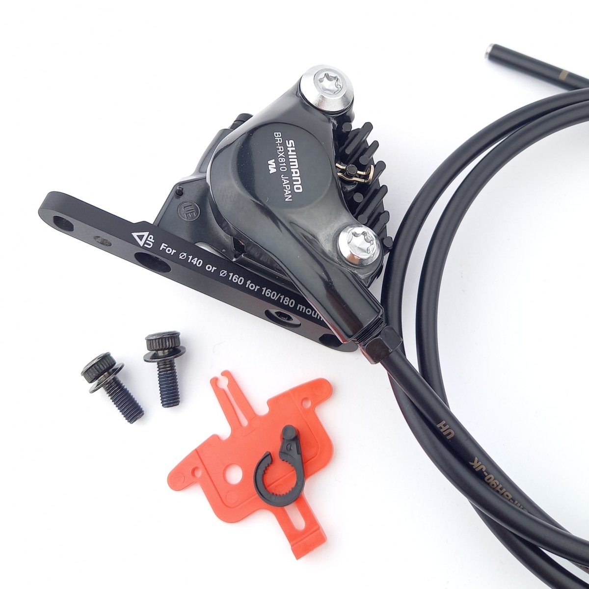 Shimano GRX Di2 ST-RX815 / BR-RX810 Scheibenbremse vorne - RAAAD.de