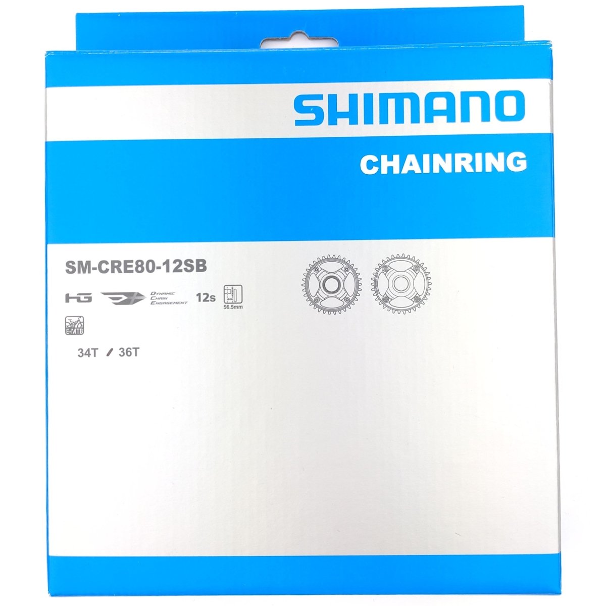 Shimano STEPS SM-CRE80-12SB Kettenblatt 36T (12-fach) - RAAAD.de