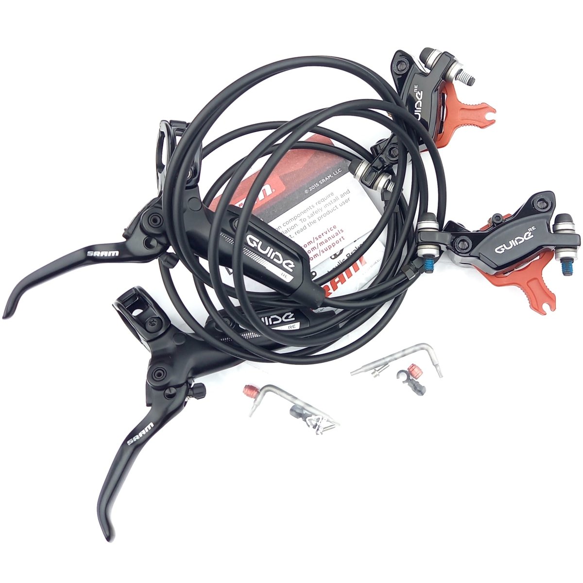 SRAM Guide RE Scheibenbremsen Set vorne + hinten - RAAAD.de