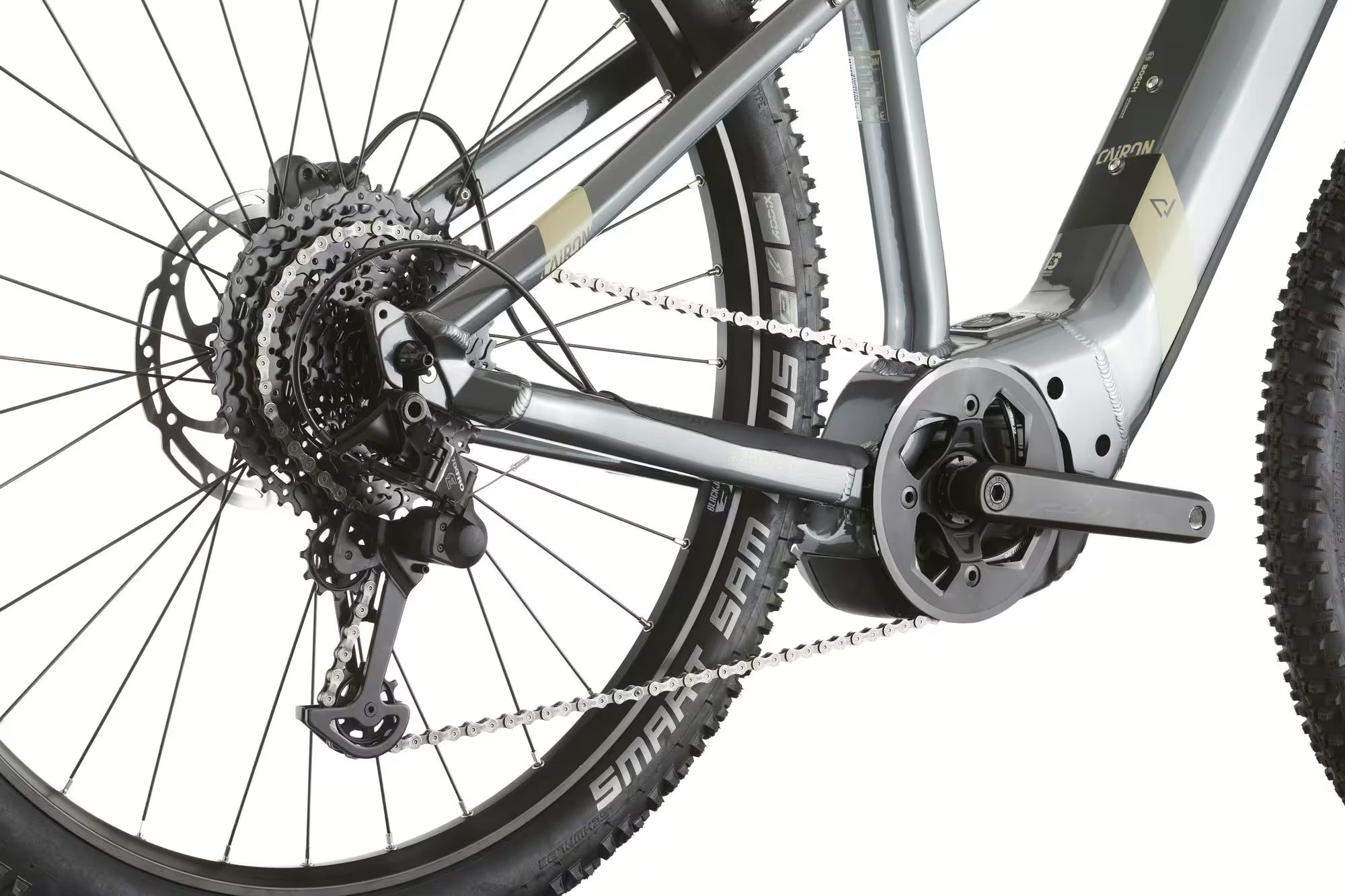 Conway Cairon S 2.0 Trapez 500Wh | E-MTB Hardtail 29" | Bosch CX | Grau | Größe L