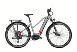 Conway Cairon T2.0 500 | Bicicletă electrică de trekking | 9 viteze | Motor Bosch 250W | Gri/Roșu (model 2023)