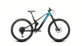 Conway WME 5.9 Carbon Fully 29" | Model 2024 | Shimano XT Mix 12 viteze | turcoaz decolorat / roșu