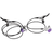 Formula Cura 4 Scheibenbremsen-Set | 4-Kolben | 900 / 1750 mm | vorne & hinten | Silber