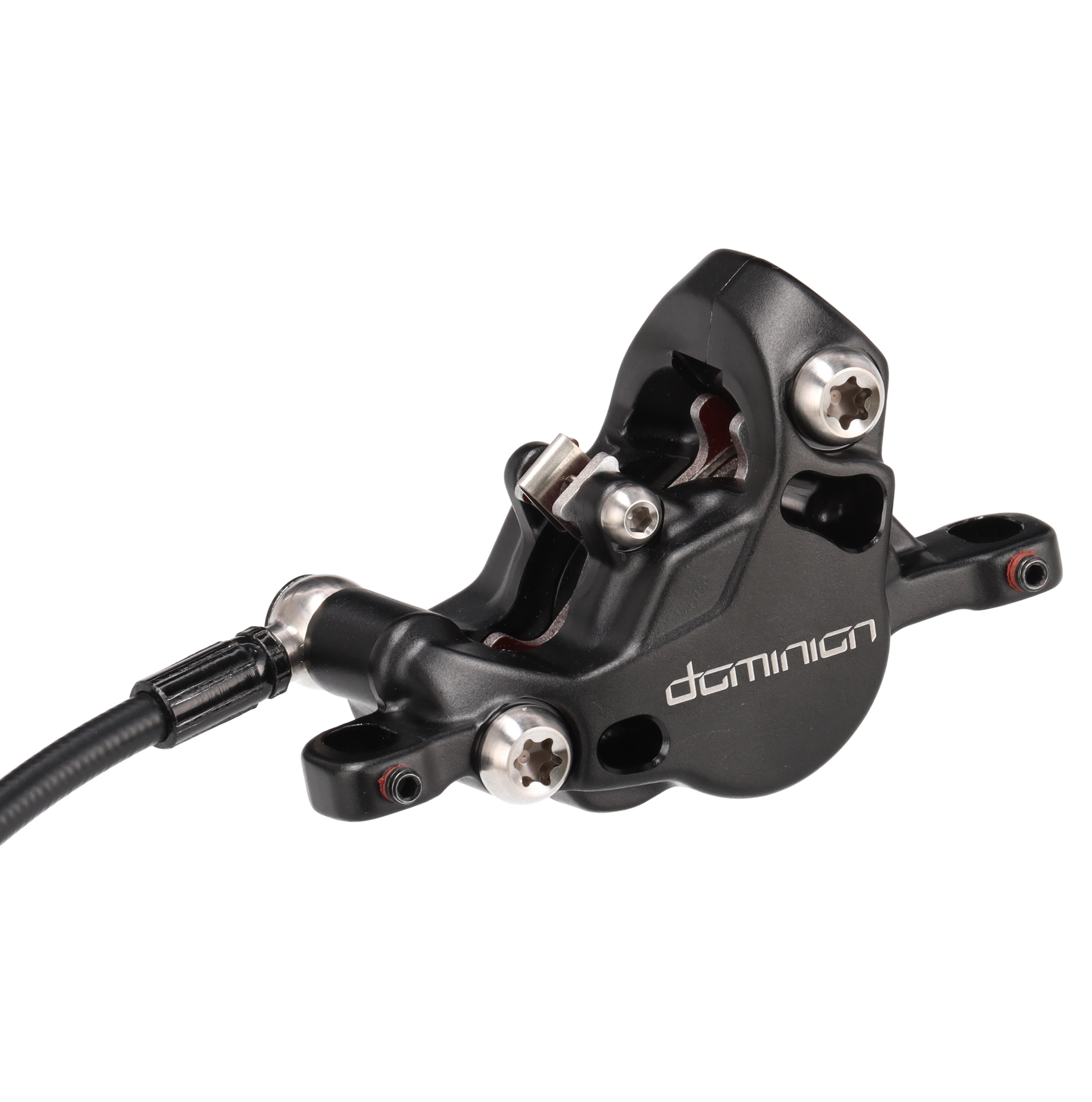 Hayes Dominion T2 Scheibenbremse | Carbon-Bremshebel / 2-Kolben | 1000 mm Leitung | Vorderrad