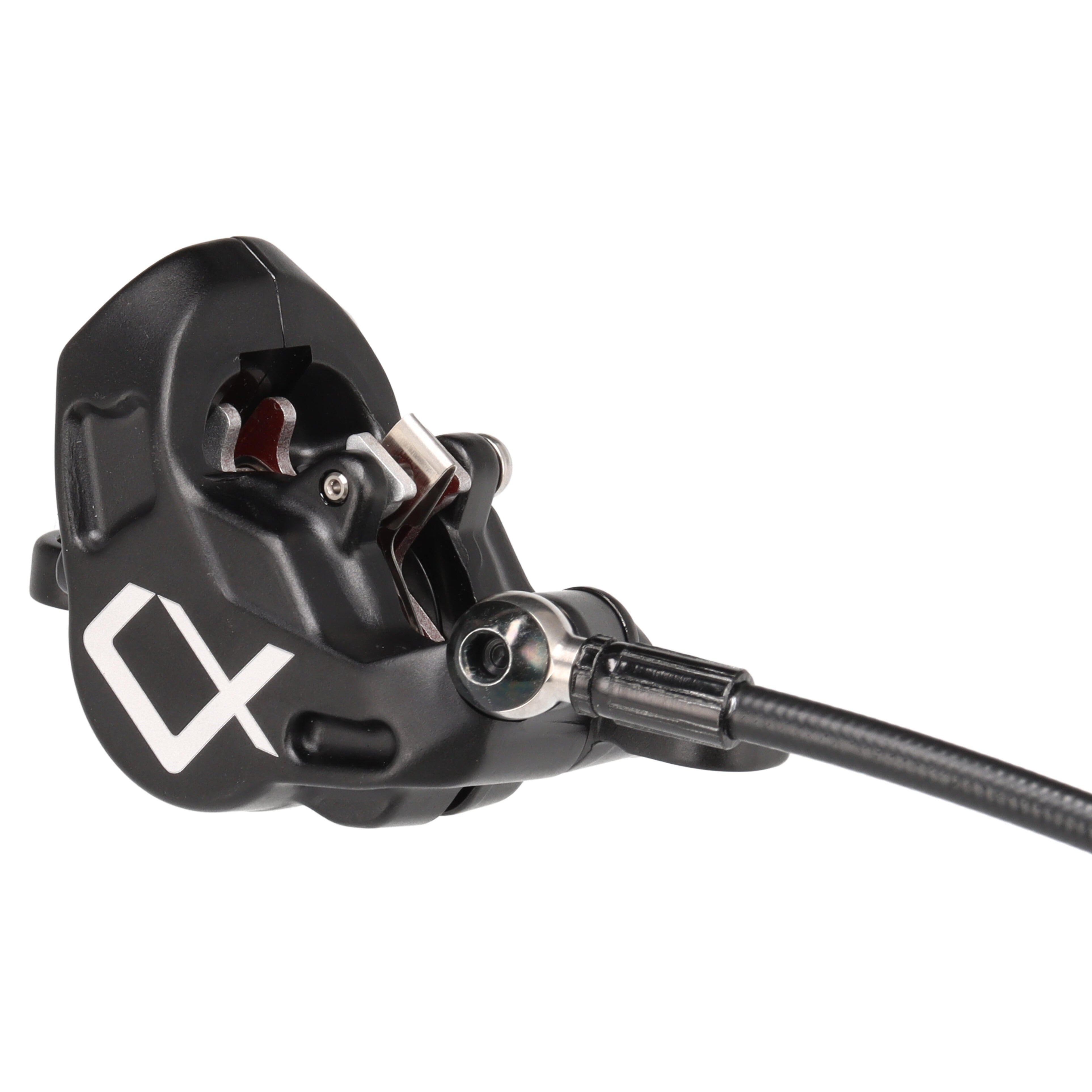 Hayes Dominion T2 Scheibenbremse | Carbon-Bremshebel / 2-Kolben | 1000 mm Leitung | Vorderrad