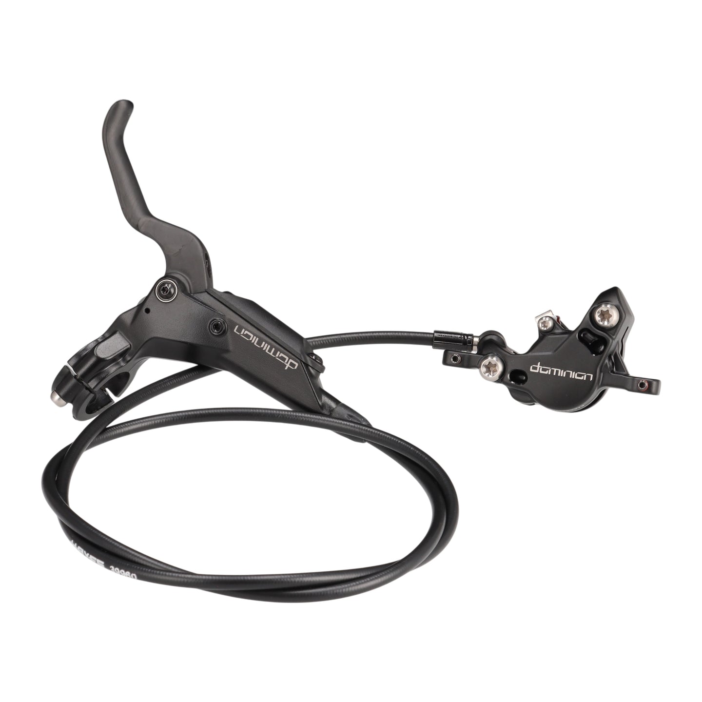 Hayes Dominion T2 Scheibenbremse | Carbon-Bremshebel / 2-Kolben | 1000 mm Leitung | Vorderrad