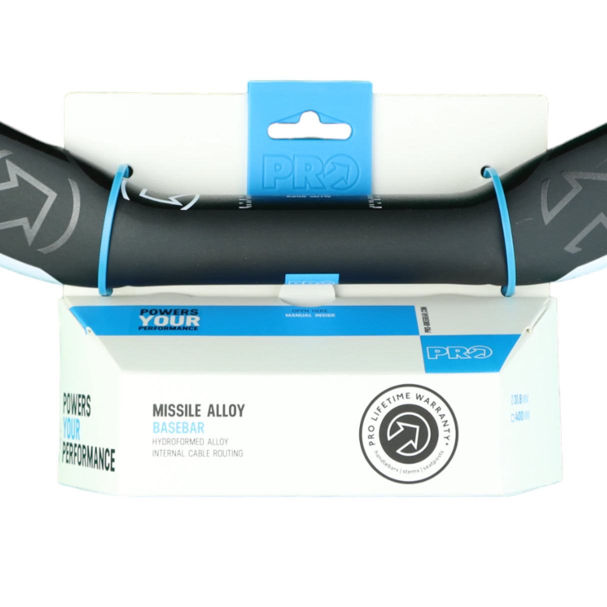 Ghidon PRO Missile AL 31.8x400 mm pentru triatlon, contratimp