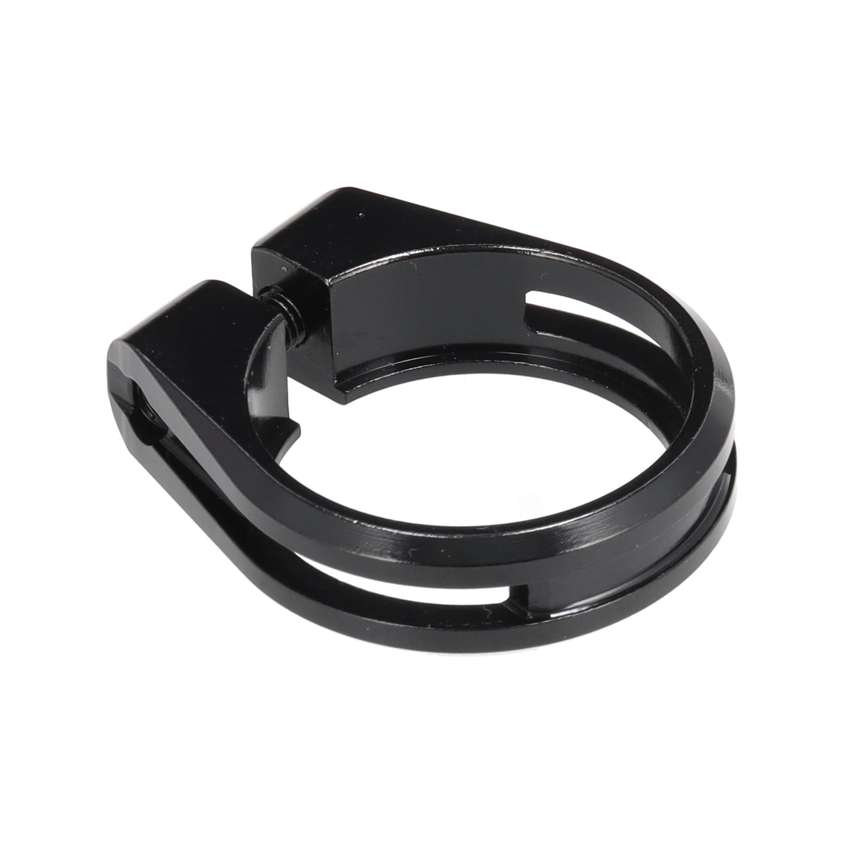 Sattelklemme 34,9 mm | 12 mm Bauhöhe | Schraubklemmung | schwarz