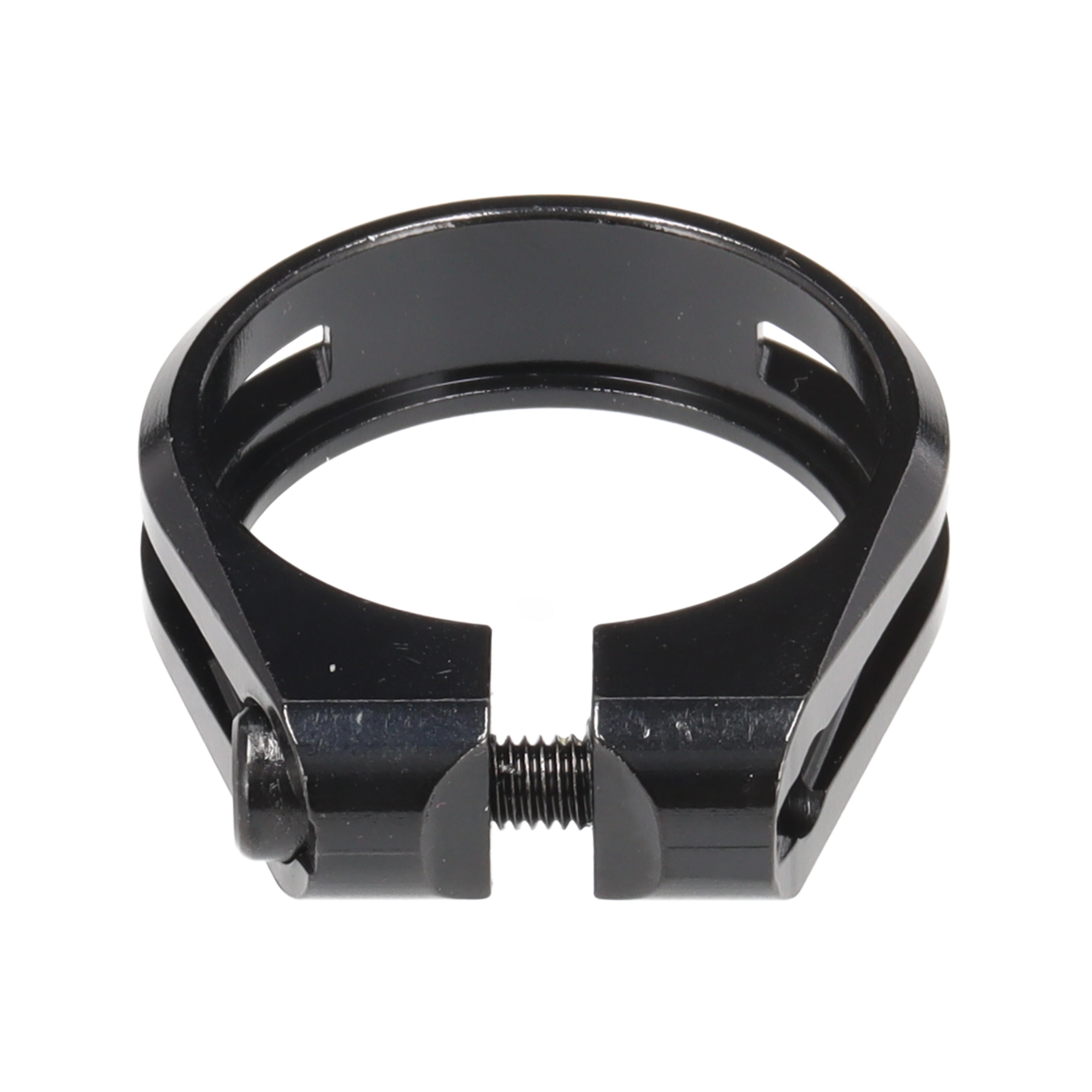 Sattelklemme 34,9 mm | 12 mm Bauhöhe | Schraubklemmung | schwarz