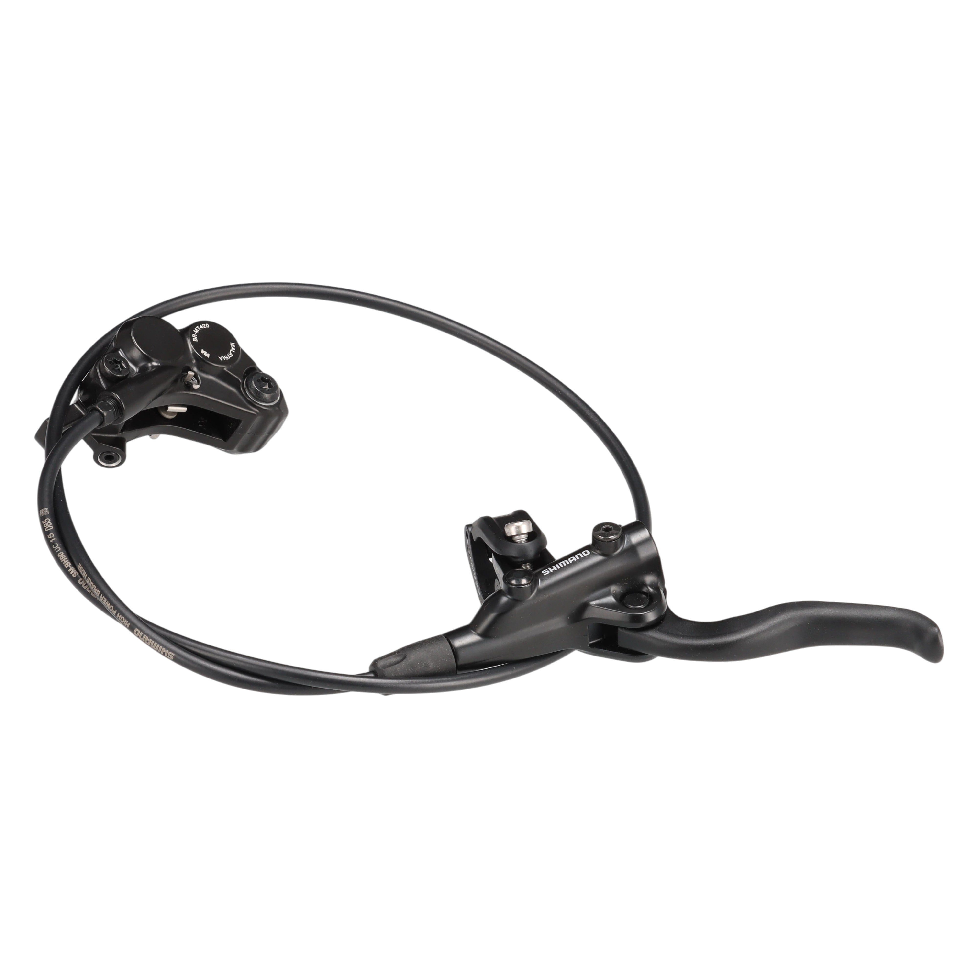 Shimano BL-M4100 / BR-MT420 Scheibenbremse | 4-Kolben | 850 mm | vorne | ohne Schrauben