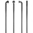 DT Swiss Competition Race Speichen J-Bend 275 mm Schwarz | 18 Stück