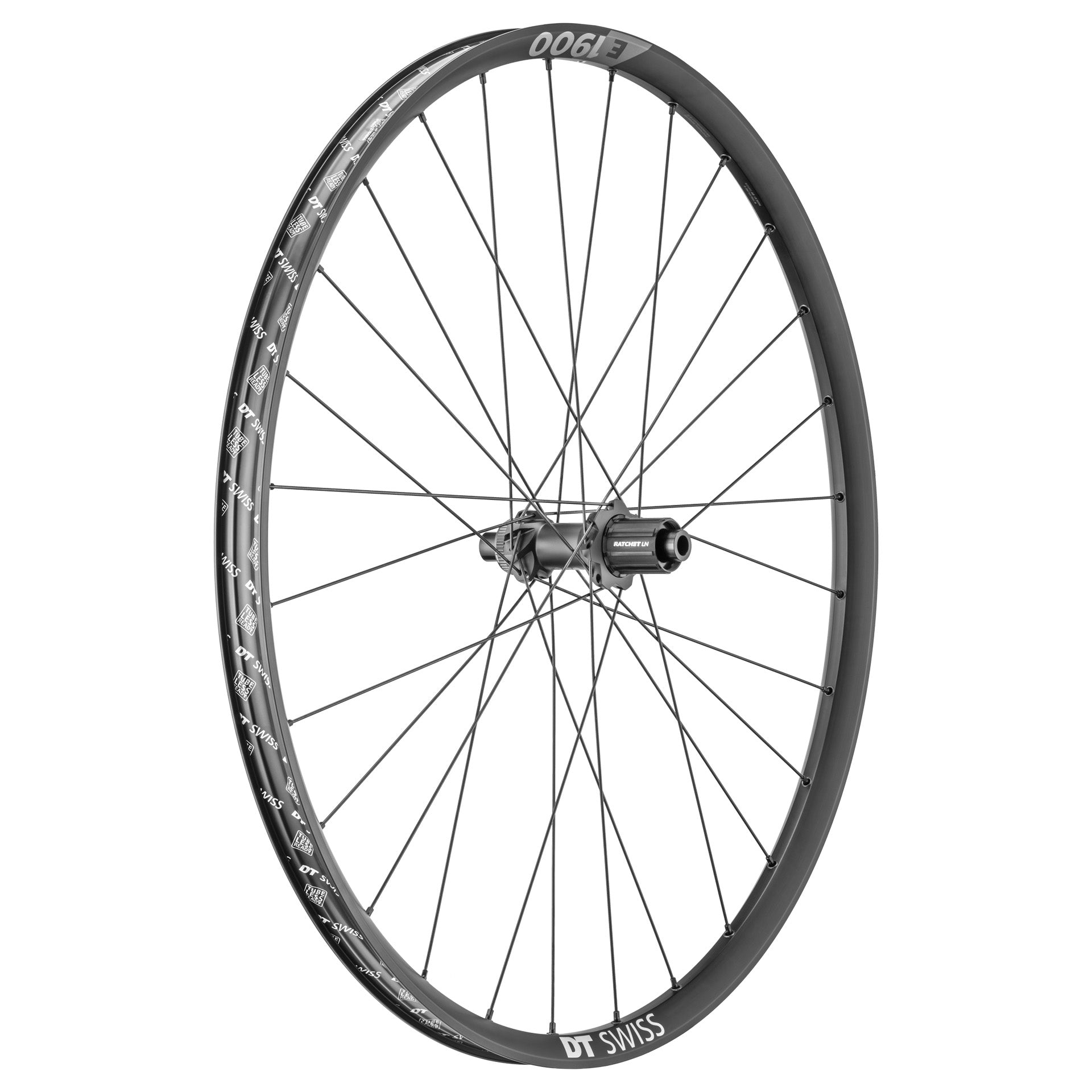Roată spate DT Swiss E 1900 Spline 30 27.5" 12x148 mm Centerlock Shimano HG
