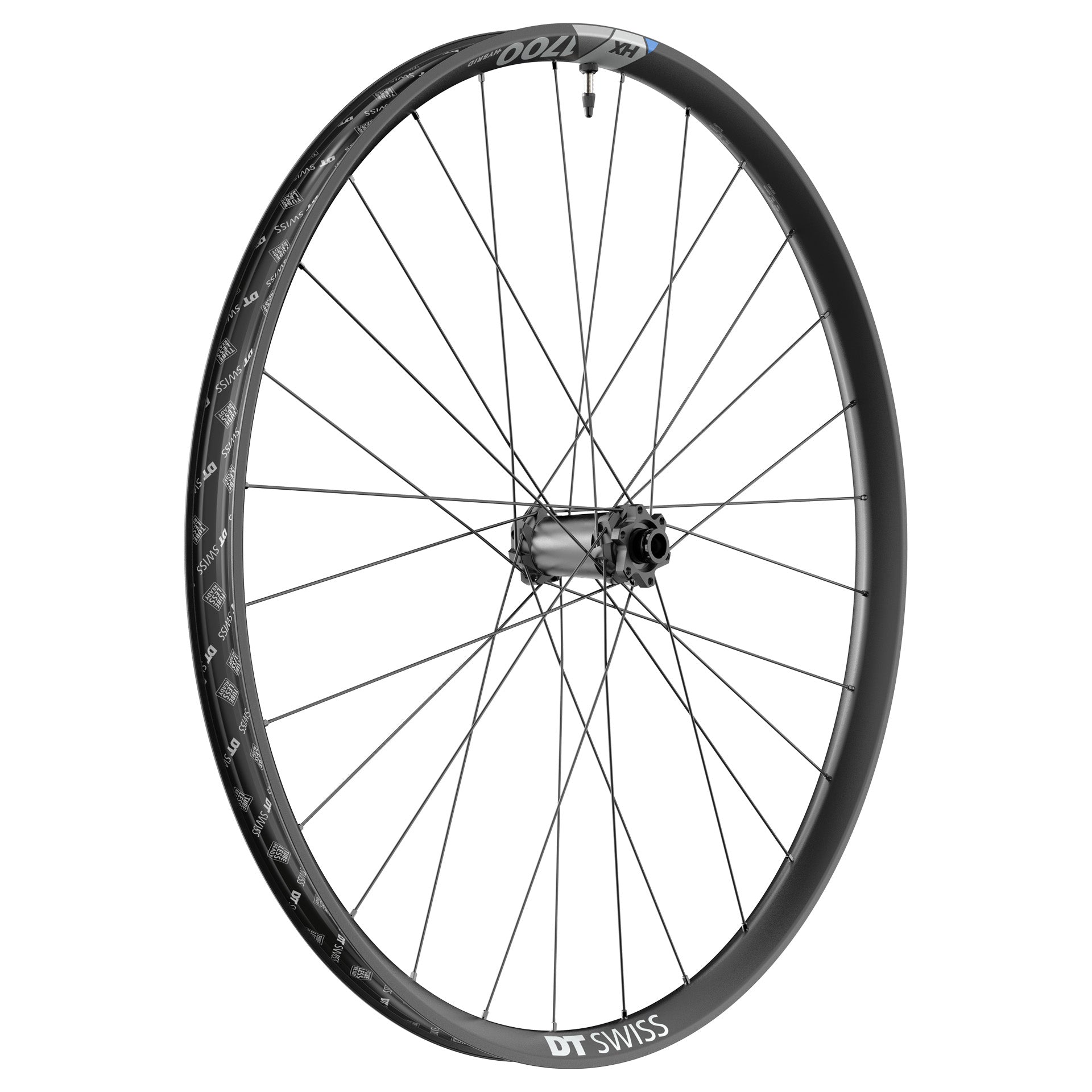 Roată față DT Swiss HX 1700 SPLINE 27,5" | lățime jantă 35 mm | Boost 15x110 mm | disc cu 6 șuruburi | E-MTB