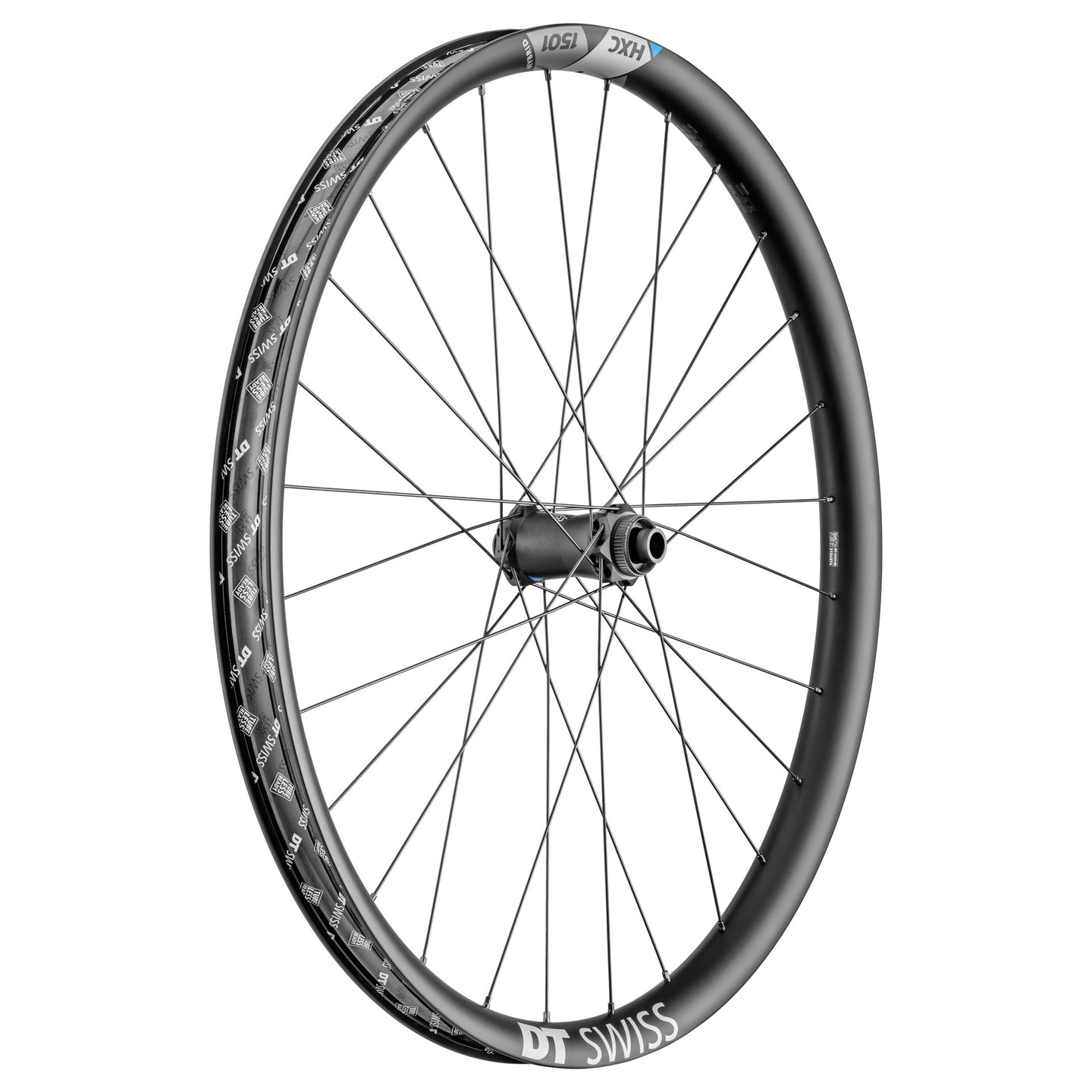 Roată față DT Swiss HXC 1501 SPLINE ONE 27.5" | Carbon | Lățime interioară 30 mm | Centerlock | Boost 15x110 mm