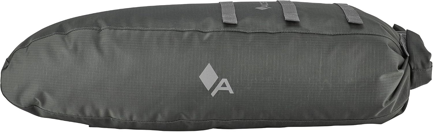 ACEPAC Saddle Drybag MKII Satteltasche 16 L | 20 x 55 cm | wasserdicht | Nylon | Grau