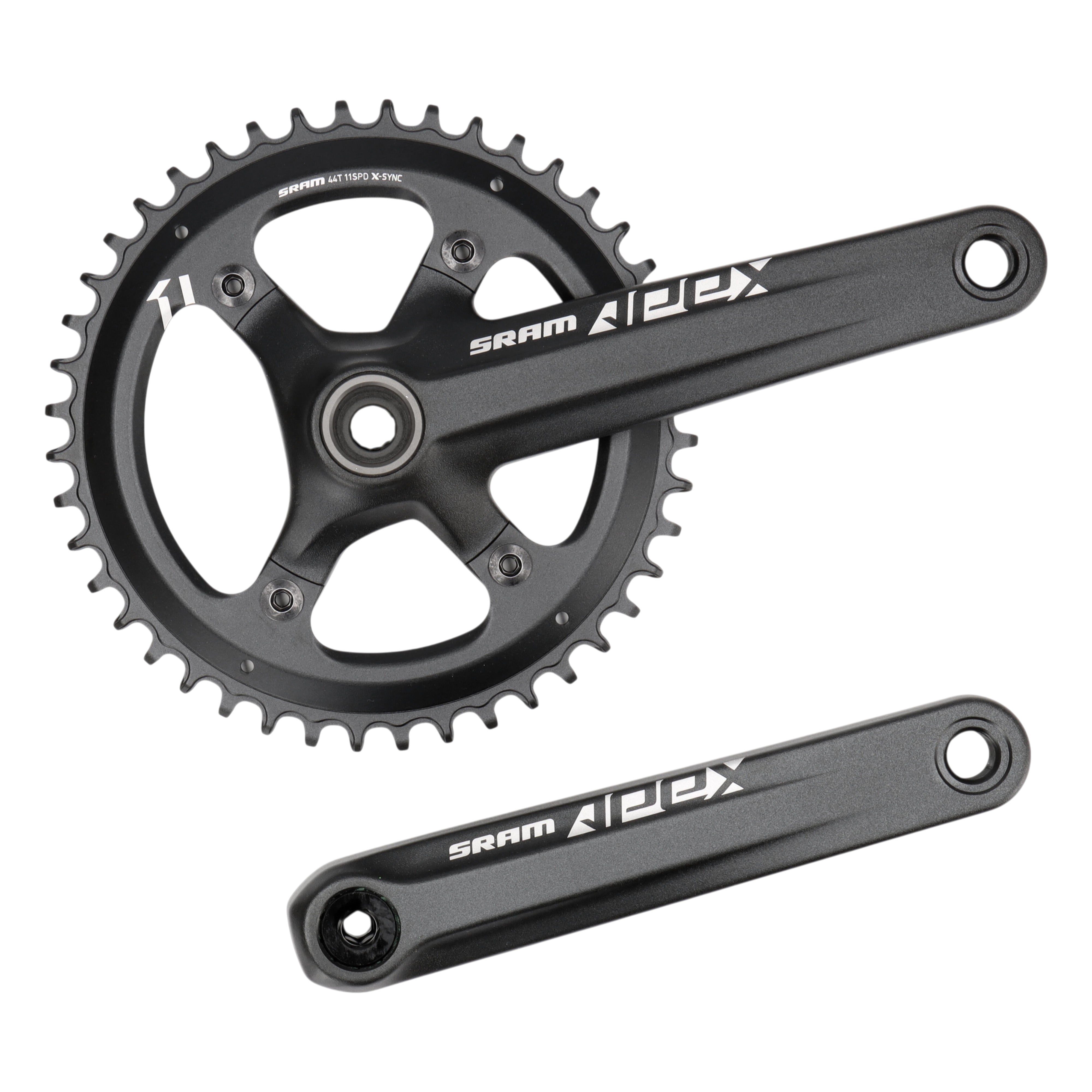 SRAM Apex 1 Kurbelgarnitur | 175 mm | 44 Zähne | GXP | 1x11-fach | Rennrad, Gravel