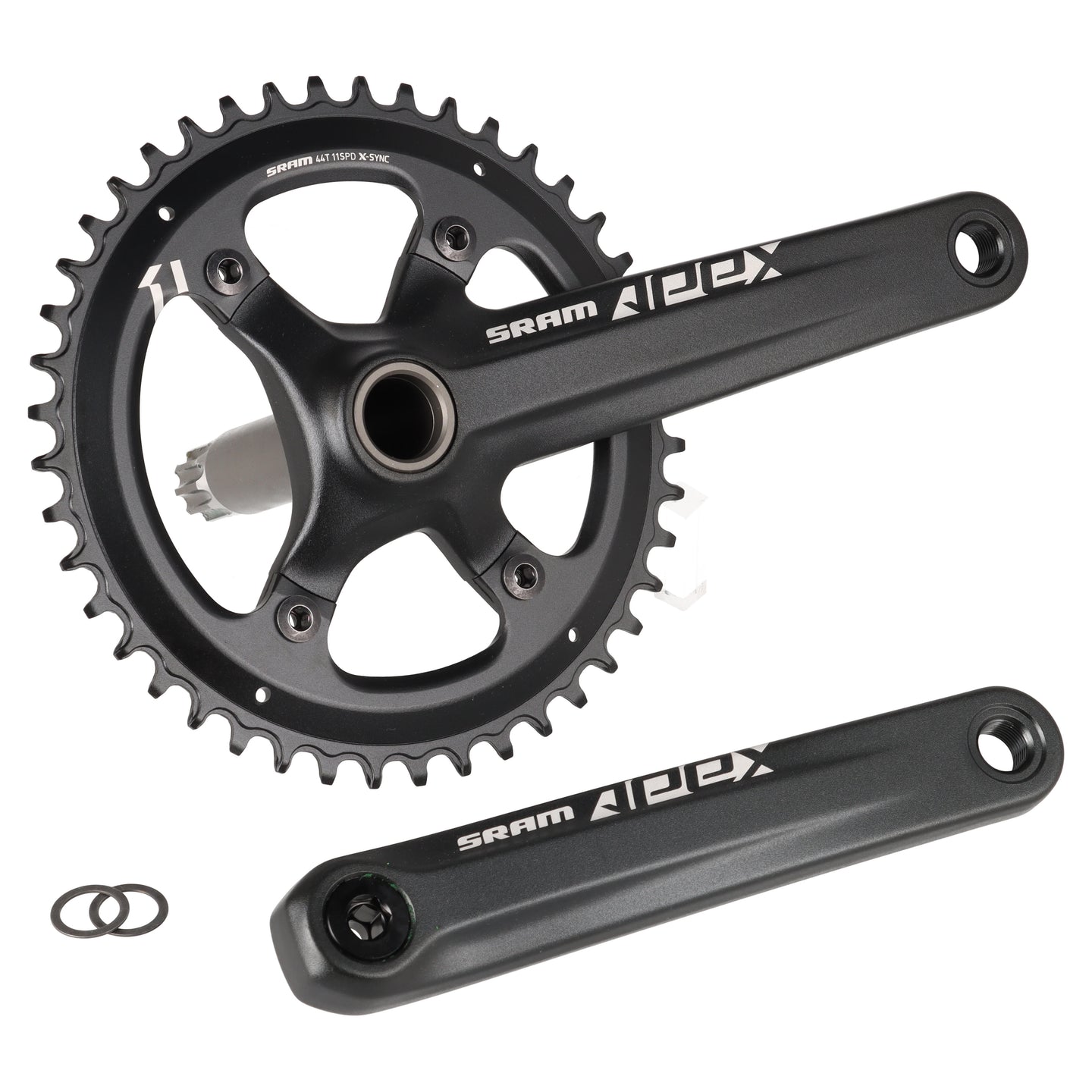 SRAM Apex 1 Kurbelgarnitur | 175 mm | 44 Zähne | GXP | 1x11-fach | Rennrad, Gravel