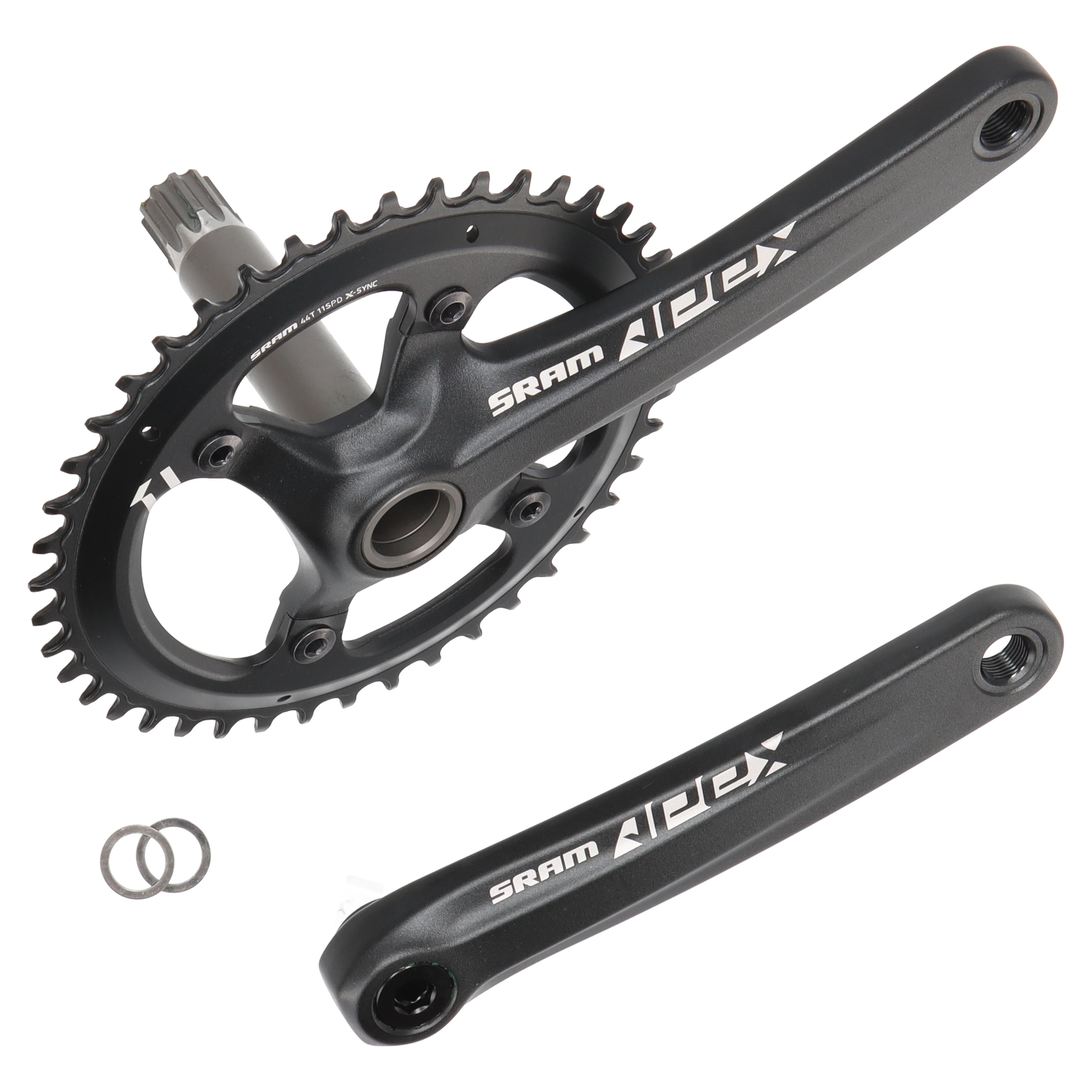 SRAM Apex 1 Kurbelgarnitur | 175 mm | 44 Zähne | GXP | 1x11-fach | Rennrad, Gravel