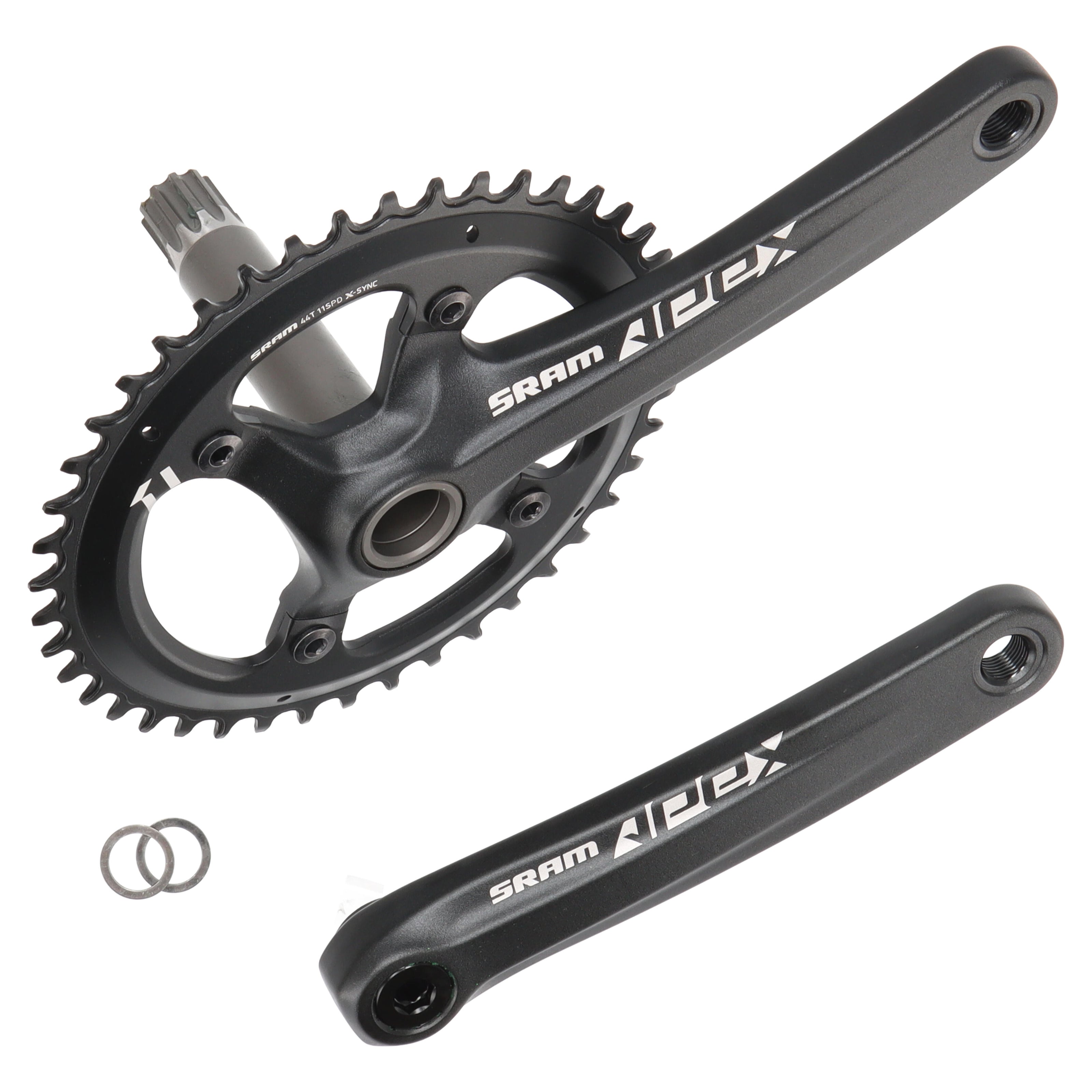 SRAM Apex 1 Kurbelgarnitur | 175 mm | 44 Zähne | GXP | 1x11-fach | Rennrad, Gravel